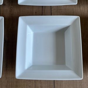 Pottery Barn Square Bowls